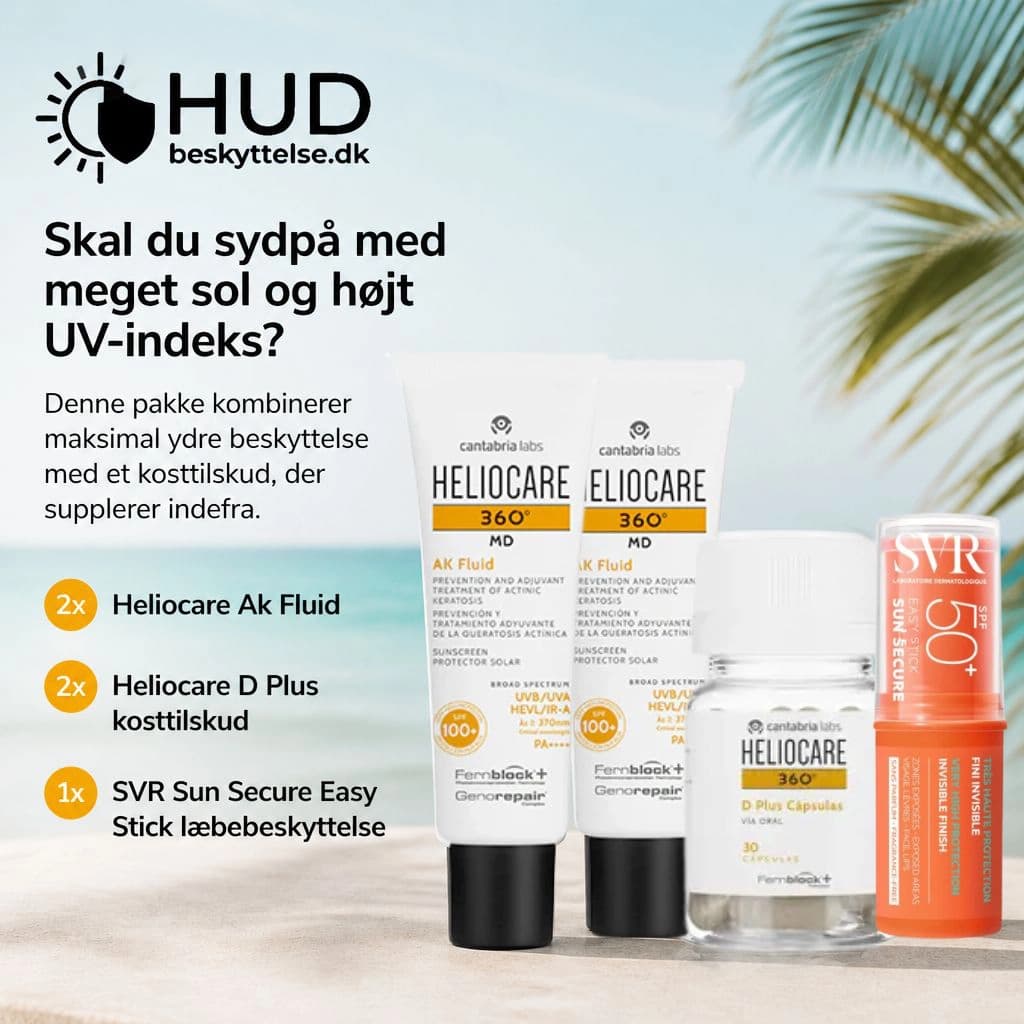 Heliocare Sommerrejsepakke